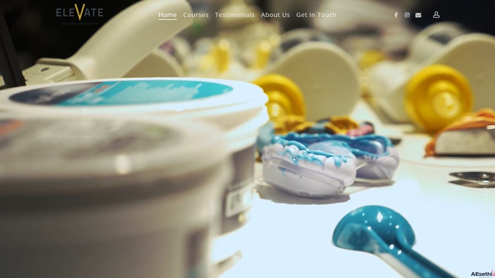 Elevate Dentistry. website screenshot