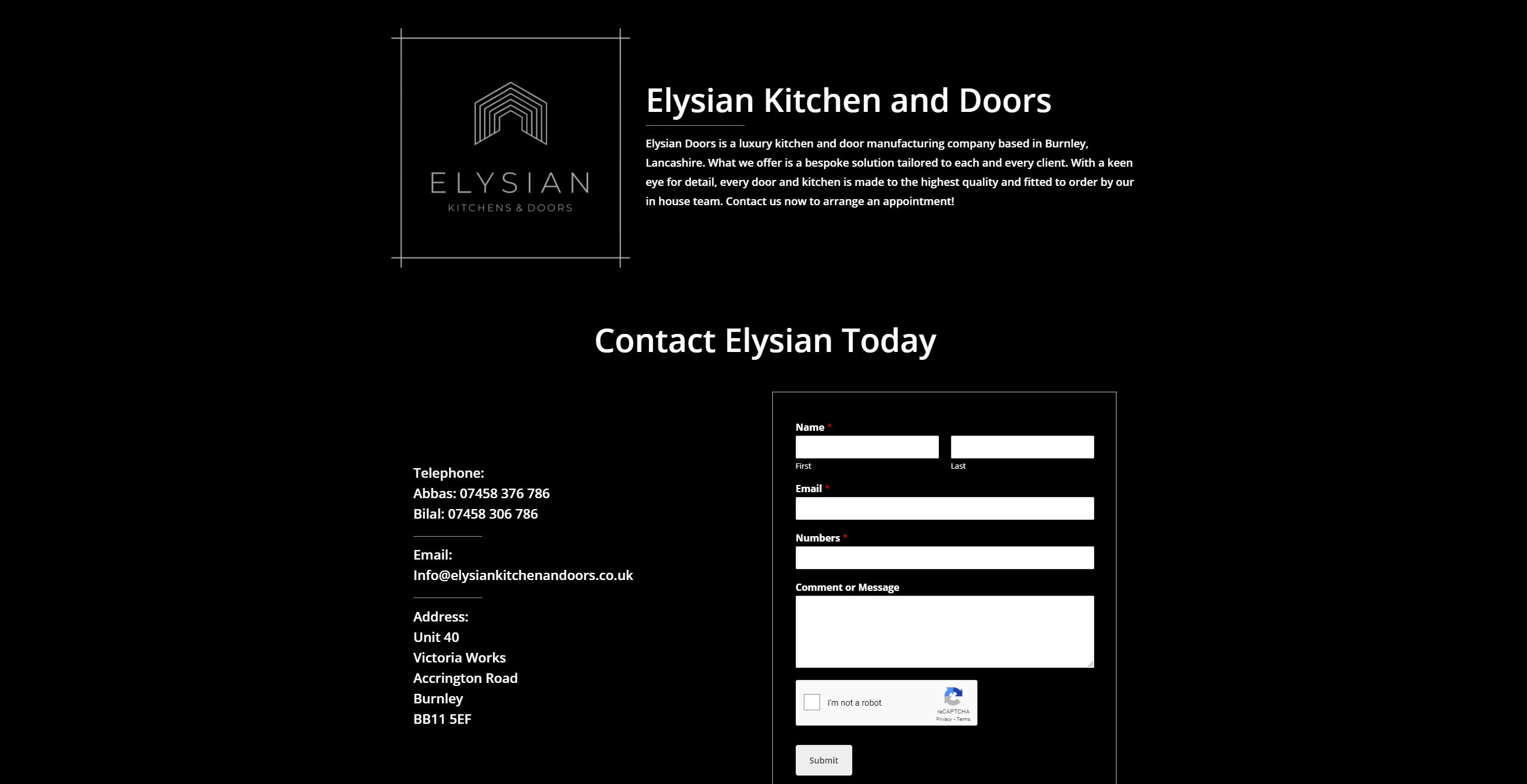 Elysian Kitchens and Doors